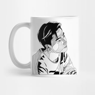 Jay line-shaded Mug